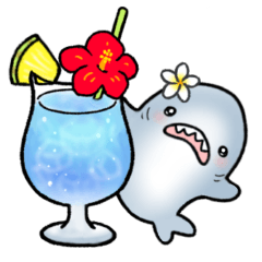 Shark stickers with a sense of life18