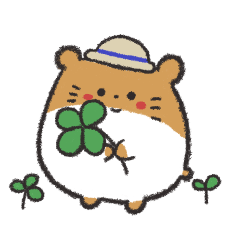 hamster's sticker mimie