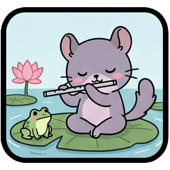 Cute Chinchilla Folk Music