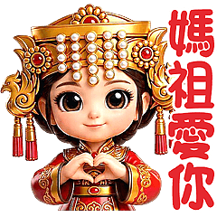 Cute Taiwanese Gods - Mazu 2026 (BIG)