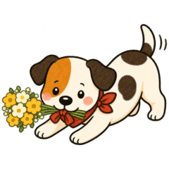 Banban Dog Cozy Daily Stickers