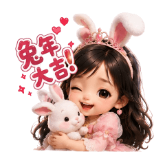 生肖兔 公主 （自）