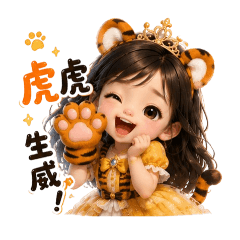 生肖虎 公主 （自）
