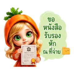 Little Carrot, the accounting girl.