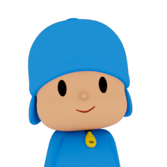 Pocoyo in Japan! Animated Stickers
