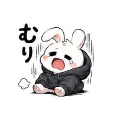 Exhausted Bunny
