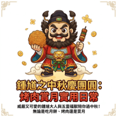 Zhong Kui & Lucky Five: Mid-Autumn