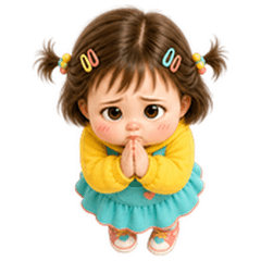 Chubby Cheek Baby Girl (No text)
