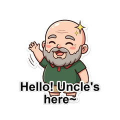 禿頭阿伯的日常生活篇:美式迷因版