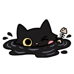 The Inky Puddle Cat