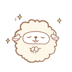Sleepy sheep stickers