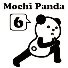 Yoga Poses Book of Mochi Panda 6(Eng)