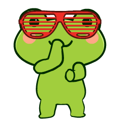 Green Frog 3 : Animated