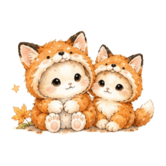 Fluffy Bunny & Kitten2