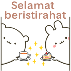 Beruang dan kelinci yang menawan:Selamat