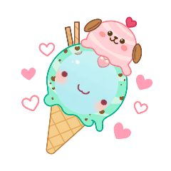 Kumo-kun and Doggy's Lovely Stickers
