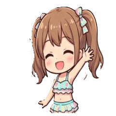 泰語問候！雙馬尾泳裝少女的萌萌日常