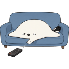 やる気なシマエナガ