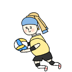 Masterpiece and volleyball animation