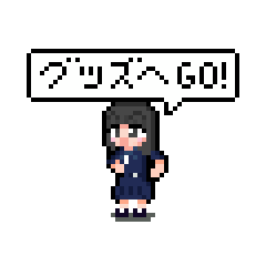 Animated Pixel Idol Fan Stickers2