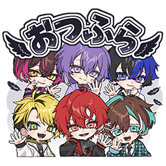 BLACK FLAP Sticker1
