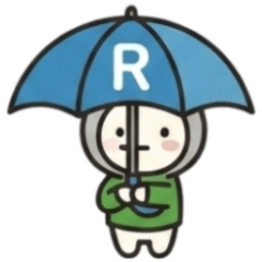 ずきんまる♥ゆるかわ 雨の日の日常