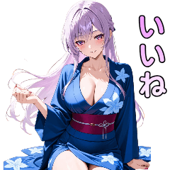 Elegant Yukata Beauty