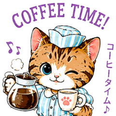Soda Shop Waitress Cats