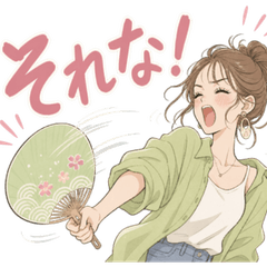 Cute Daily Stickers for Girl