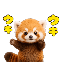 Moves! Small red panda2
