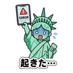 Statue of Liberty LINE stickers ver7