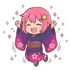 Kimono Girl's Everyday ...