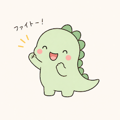 Simple Dino Stickers