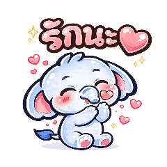 Mochi Baby Elephant in Love Vol.3
