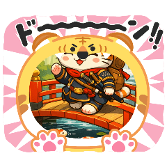 samurai cat 123