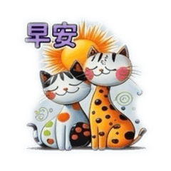 貓貓的問好
