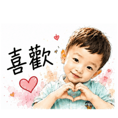 小丸啤3歲_插畫