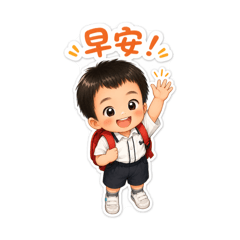 小圓寶上學去