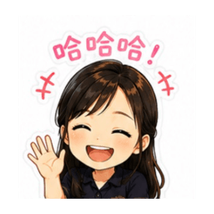 Q版美少女簡圖