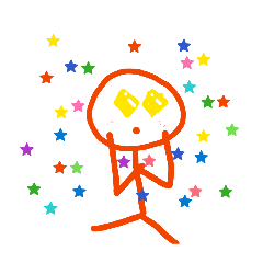 彩色小火柴人