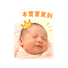 小貝貝系列貼圖-新生兒限定篇