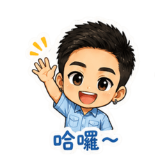 阿湯妹的帥兒子上班日常