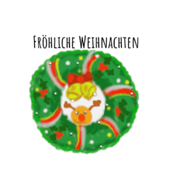 クリスマス ウィンター ドイツ語編 Line スタンプ Line Store クリスマス ウィンター ドイツ語編 Line スタンプ Line Store