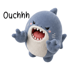 Cheeky Plush Shark EN