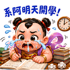 Ah Fei is on summer vacation.