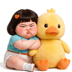 Funny face girl 246 BIG EN