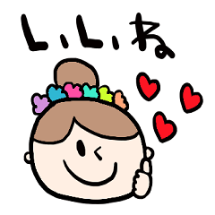 nenerin simple word sticker no172