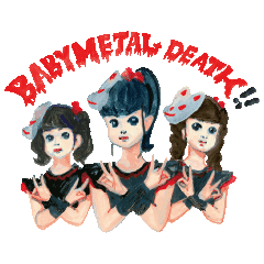 Babymetal Line貼圖 Line Store