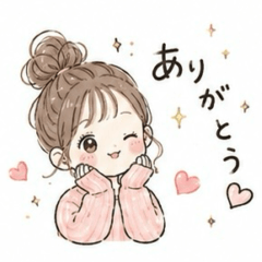 Girly greetings (revised ver.)