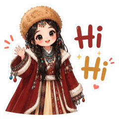 Cute Yuan lady